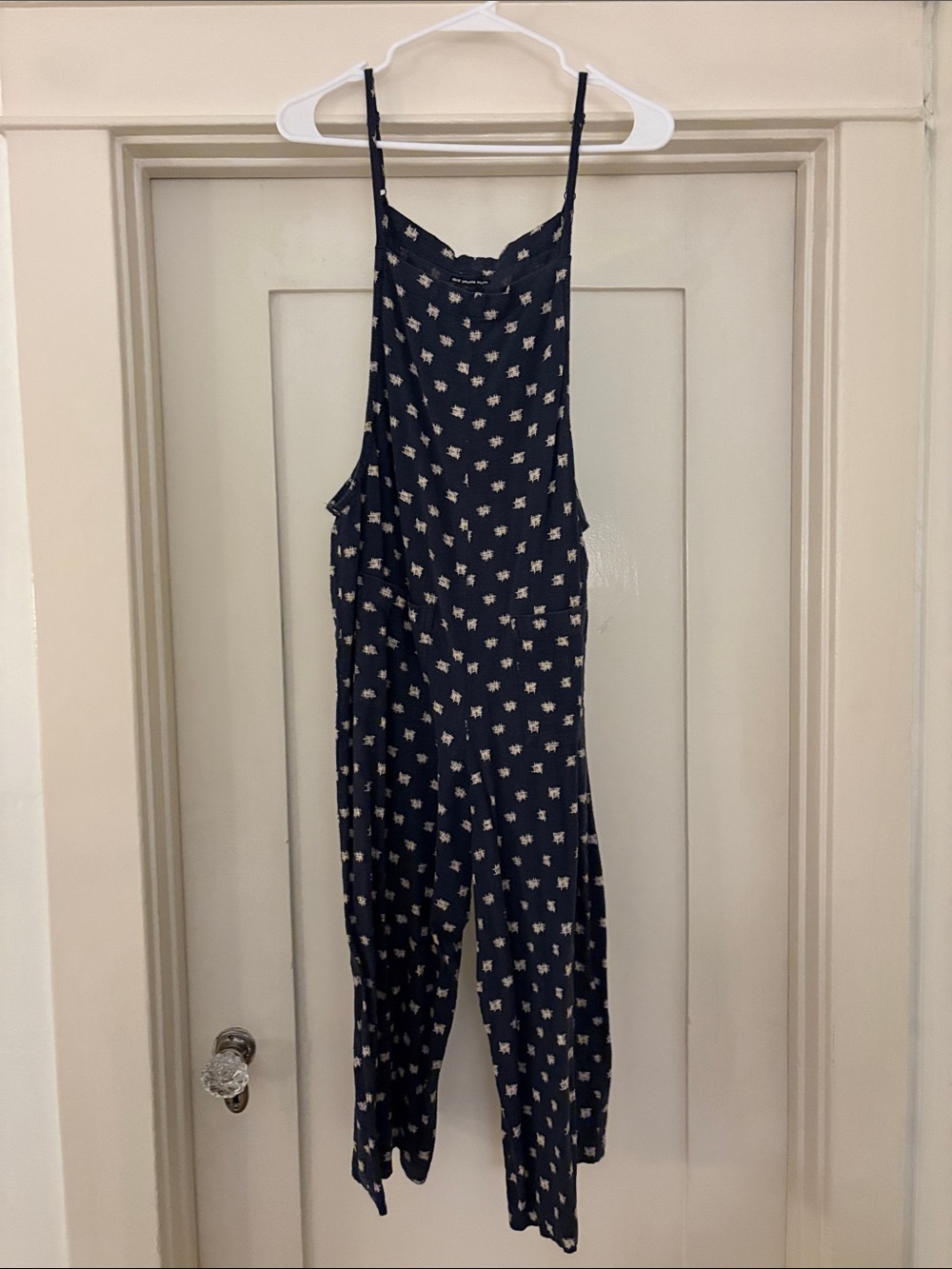 Element Navy Spotted Floral Jumpsuit